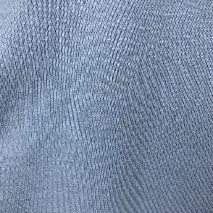 90'S Screen Stars Best Plain T-Shirt Made in USA Men's XL Vintage cotton Blue type light blue Vintage Second Hand