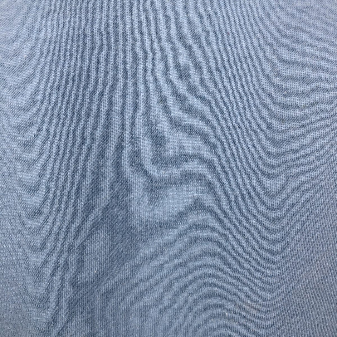 90'S Screen Stars Best Plain T-Shirt Made in USA Men's XL Vintage cotton Blue type light blue Vintage Second Hand