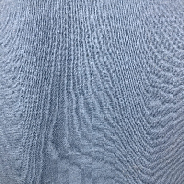 90'S Screen Stars Best Plain T-Shirt Made in USA Men's XL Vintage cotton Blue type light blue Vintage Second Hand