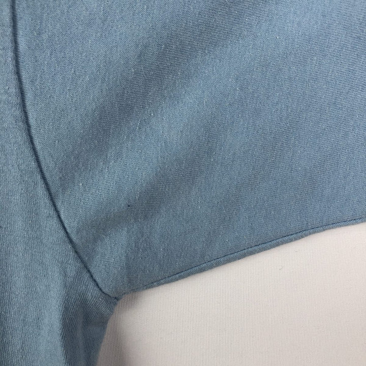 90'S Screen Stars Best Plain T-Shirt Made in USA Men's XL Vintage cotton Blue type light blue Vintage Second Hand