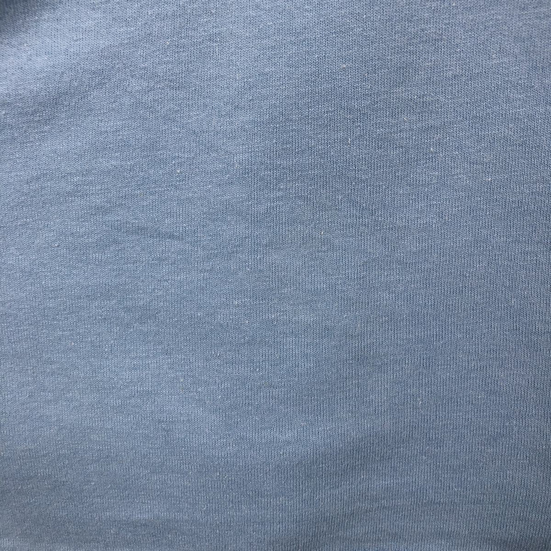90'S Screen Stars Best Plain T-Shirt Made in USA Men's XL Vintage cotton Blue type light blue Vintage Second Hand