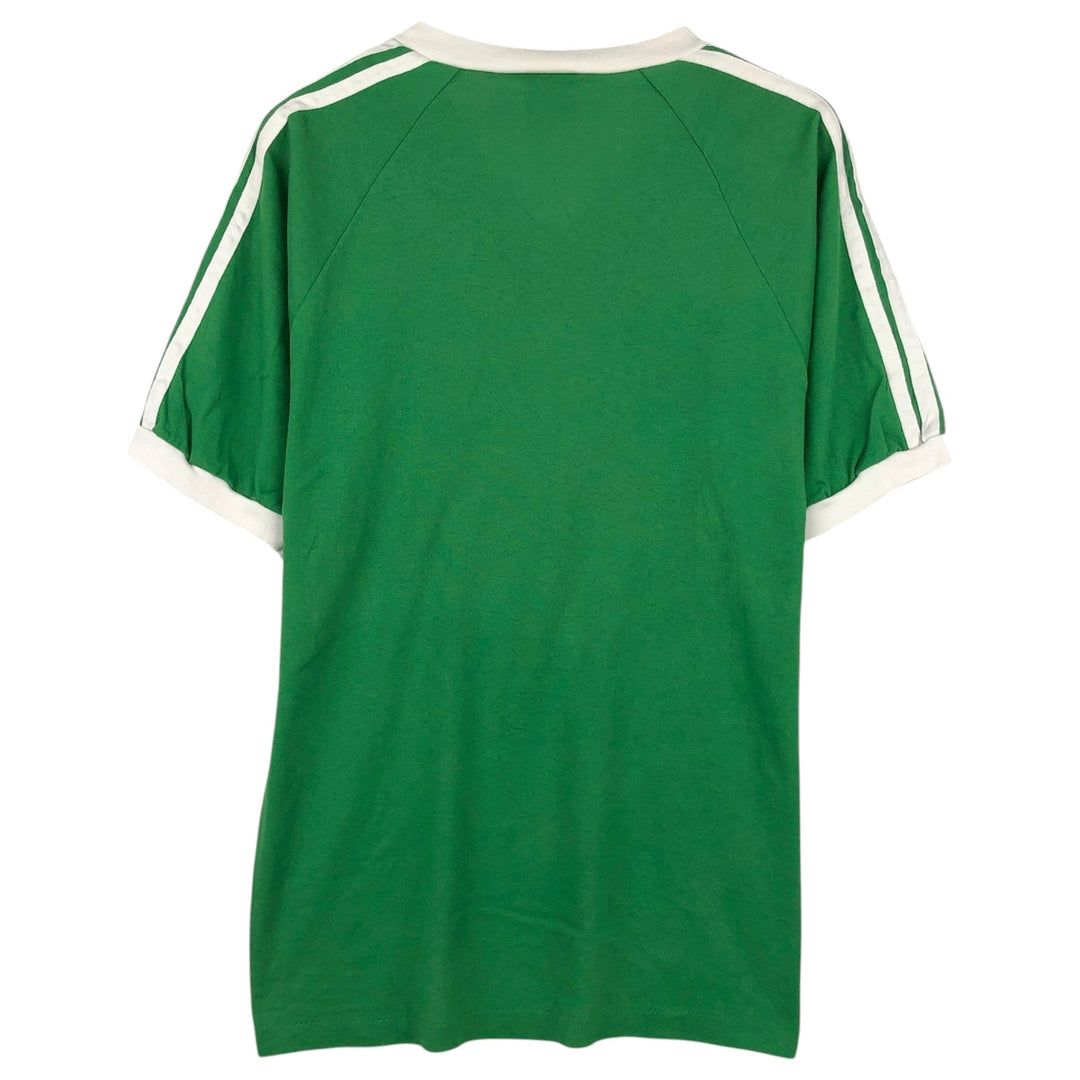 90'S VENUS V-neck Ringer T-shirt, Made in USA, Men's Size M (approx.), Vintage polyester green type Vintage Second Hand