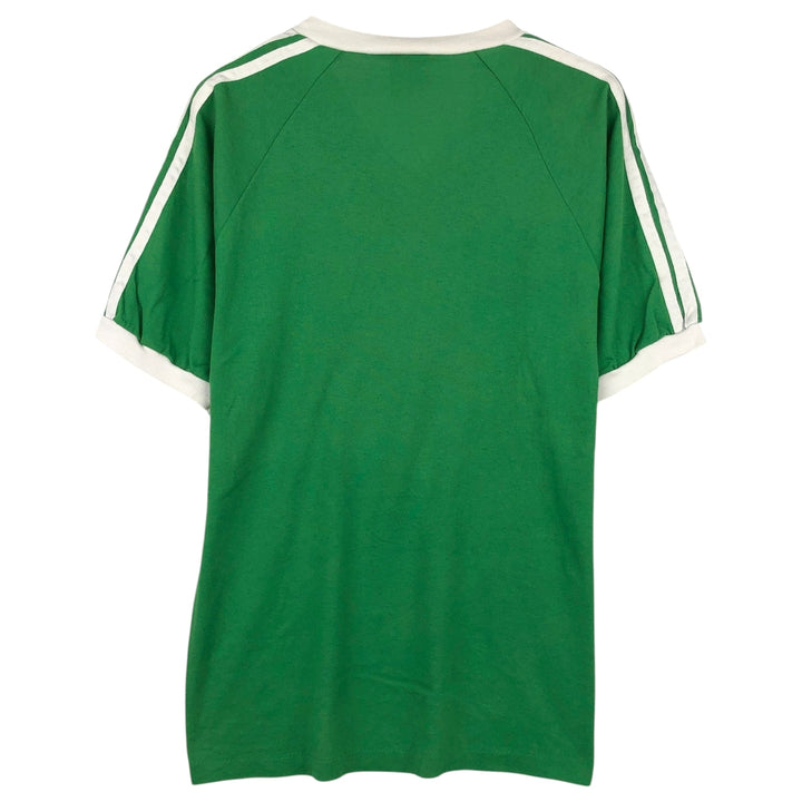 90'S VENUS V-neck Ringer T-shirt, Made in USA, Men's Size M (approx.), Vintage polyester green type Vintage Second Hand