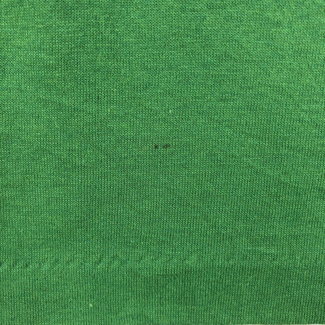 90'S VENUS V-neck Ringer T-shirt, Made in USA, Men's Size M (approx.), Vintage polyester green type Vintage Second Hand