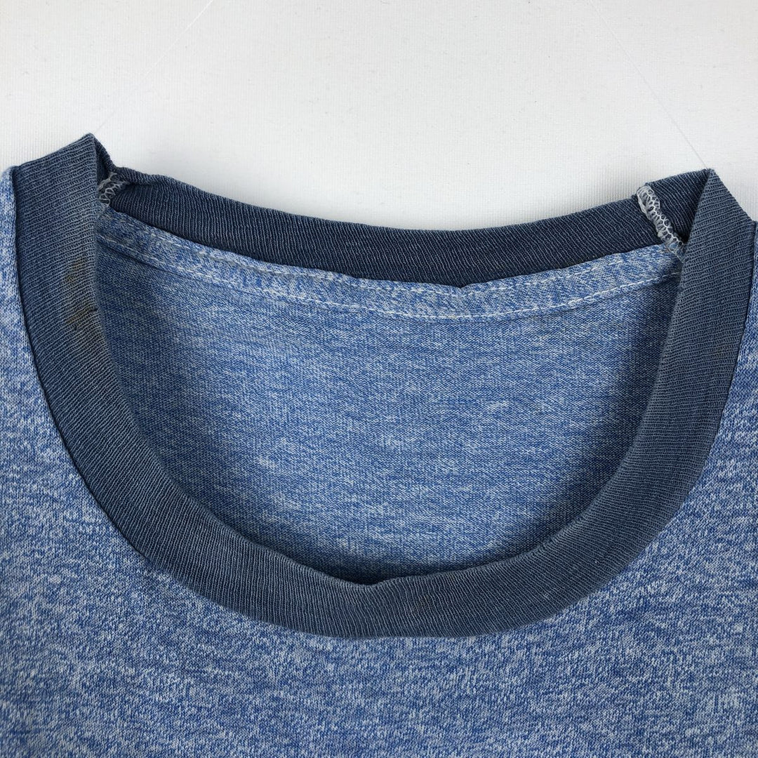 ~90'S Ringer T-shirt, Men's Size S (approx.), Vintage unclear blue type Vintage Second Hand