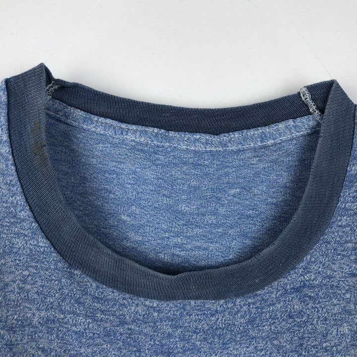 ~90'S Ringer T-shirt, Men's Size S (approx.), Vintage unclear blue type Vintage Second Hand