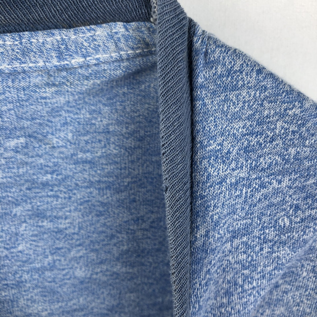 ~90'S Ringer T-shirt, Men's Size S (approx.), Vintage unclear blue type Vintage Second Hand