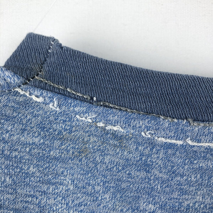 ~90'S Ringer T-shirt, Men's Size S (approx.), Vintage unclear blue type Vintage Second Hand
