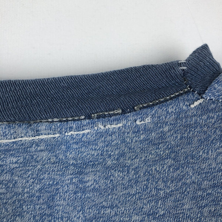 ~90'S Ringer T-shirt, Men's Size S (approx.), Vintage unclear blue type Vintage Second Hand