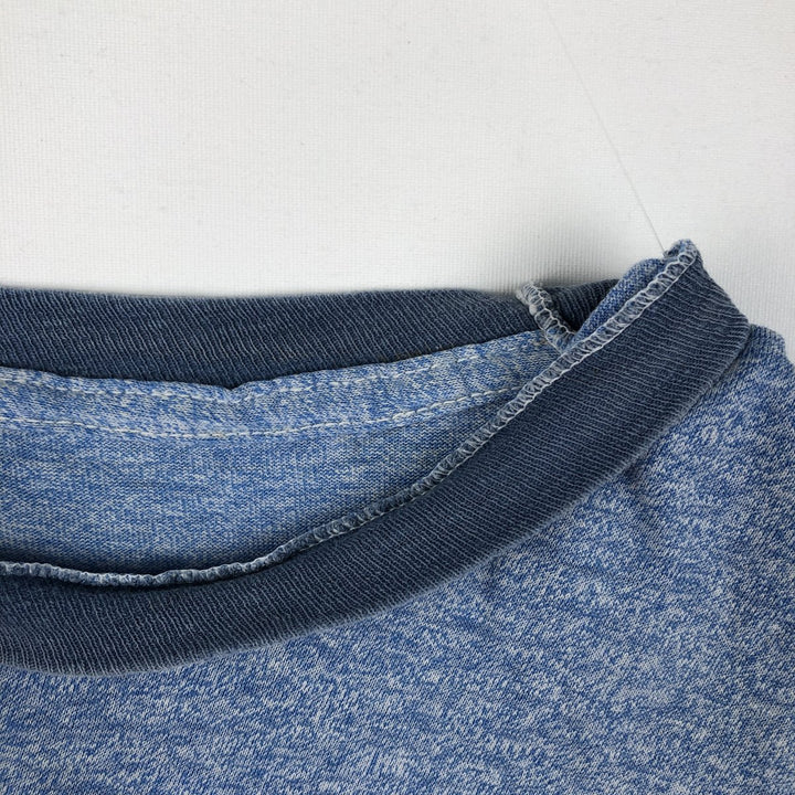 ~90'S Ringer T-shirt, Men's Size S (approx.), Vintage unclear blue type Vintage Second Hand