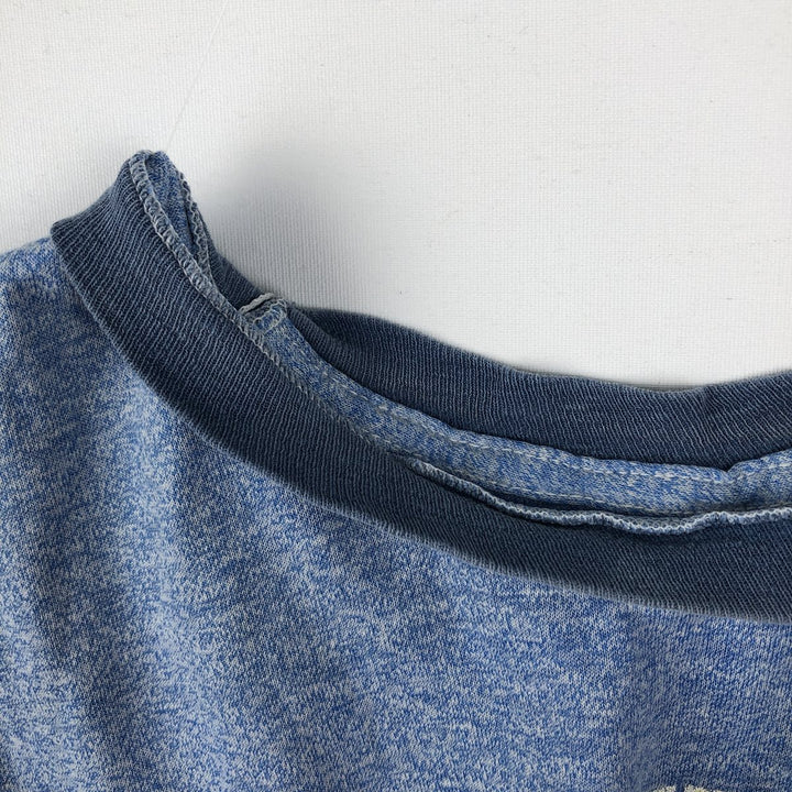 ~90'S Ringer T-shirt, Men's Size S (approx.), Vintage unclear blue type Vintage Second Hand