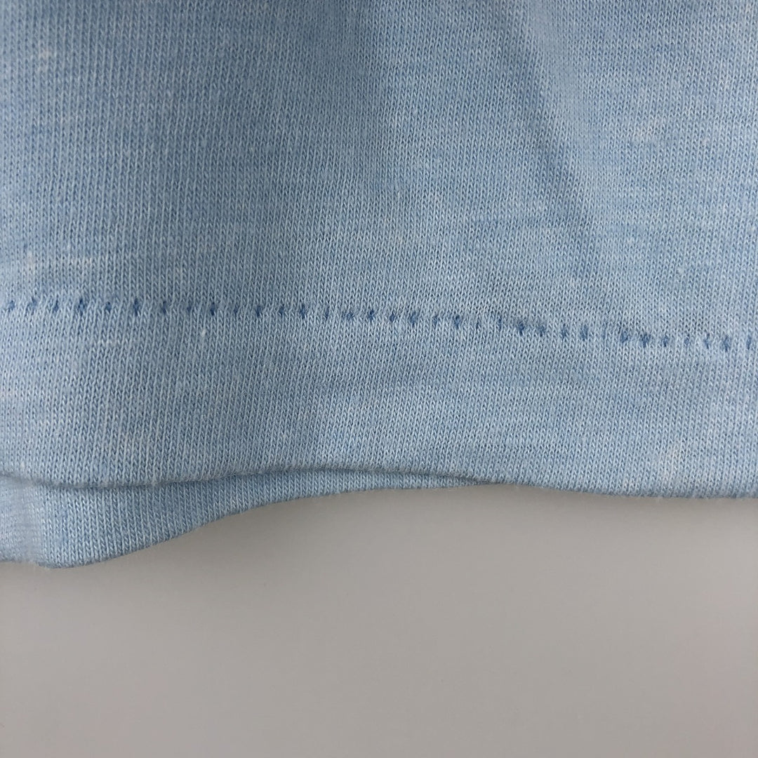 ~90'S The Old Country Busch Gardens Williamsburg Ringer T-shirt, Men's Size L polyester Blue type light blue Vintage Second Hand