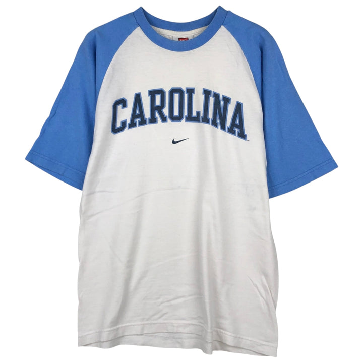 2000'S Nike Team College T-shirt, Men's Size S (approx.) cotton white type Vintage Second Hand