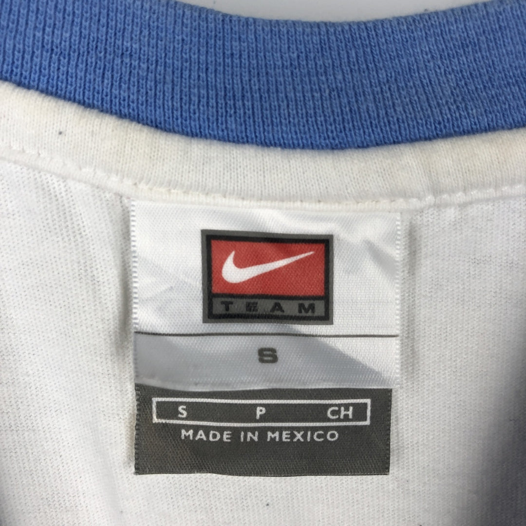 2000'S Nike Team College T-shirt, Men's Size S (approx.) cotton white type Vintage Second Hand