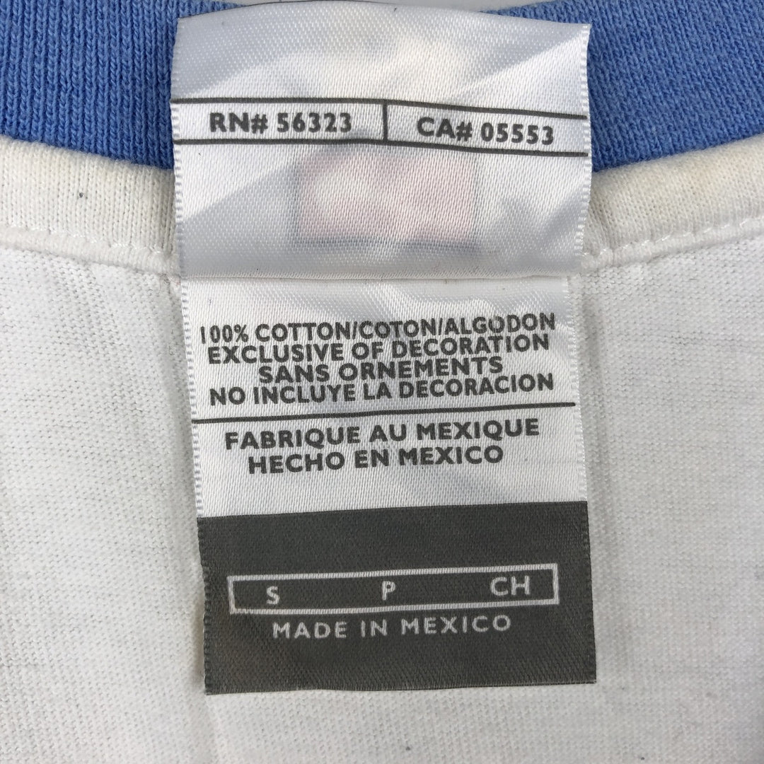 2000'S Nike Team College T-shirt, Men's Size S (approx.) cotton white type Vintage Second Hand