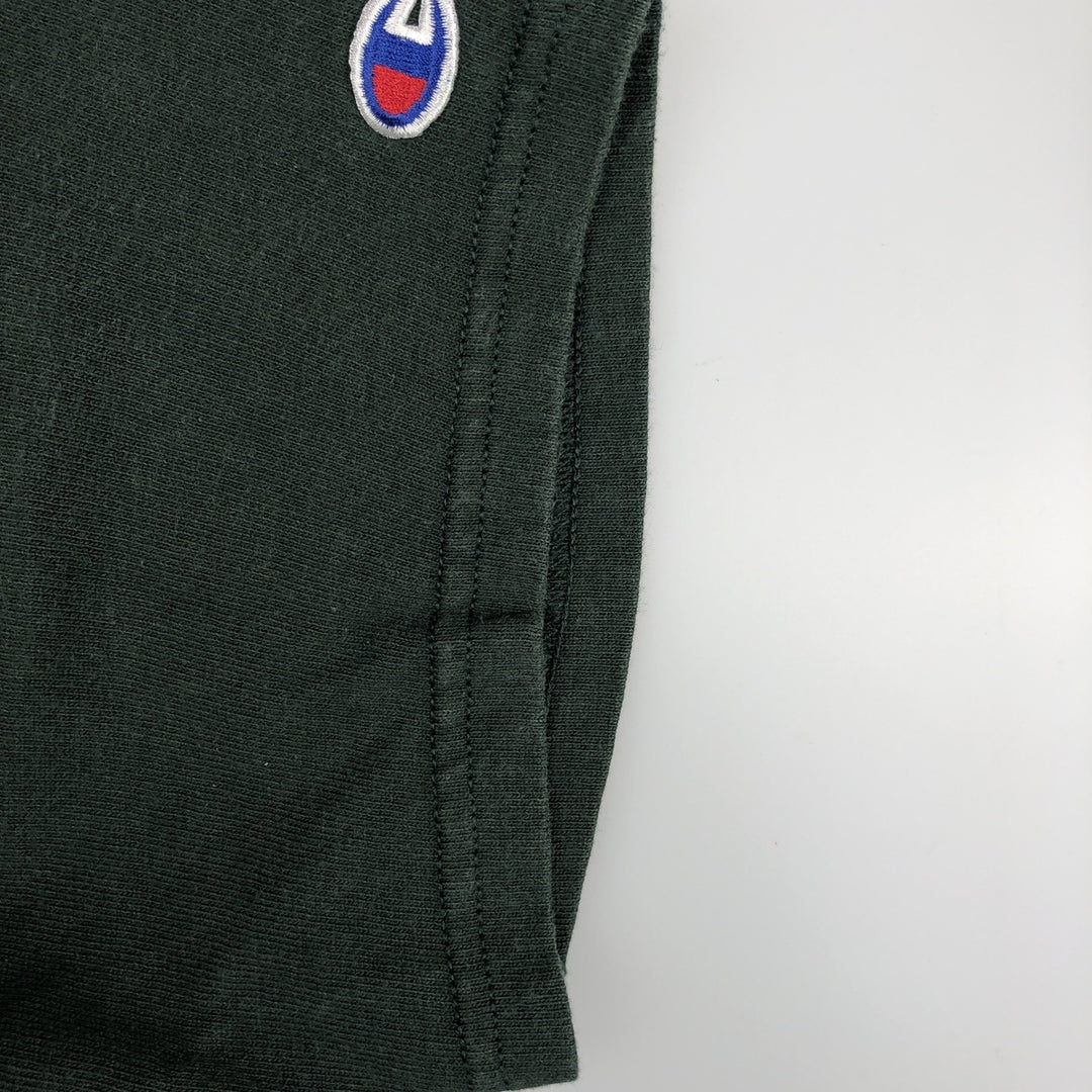 Champion Authentic Athletic Apparel College T-Shirt, Men's Size L (approx.) cotton green type Vintage Second Hand