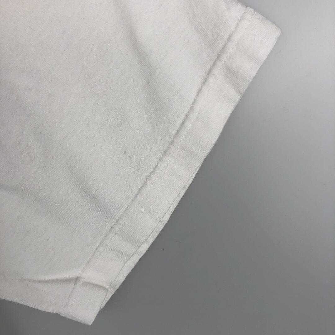 Jansport College T-shirt, Men's Size L (approx.), Vintage unclear white type Vintage Second Hand