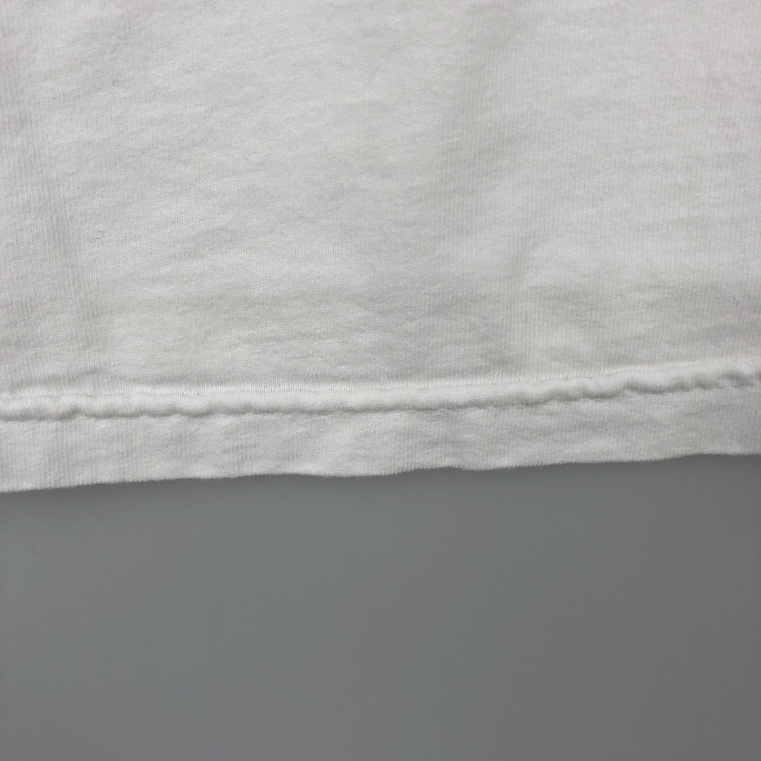 Jansport College T-shirt, Men's Size L (approx.), Vintage unclear white type Vintage Second Hand