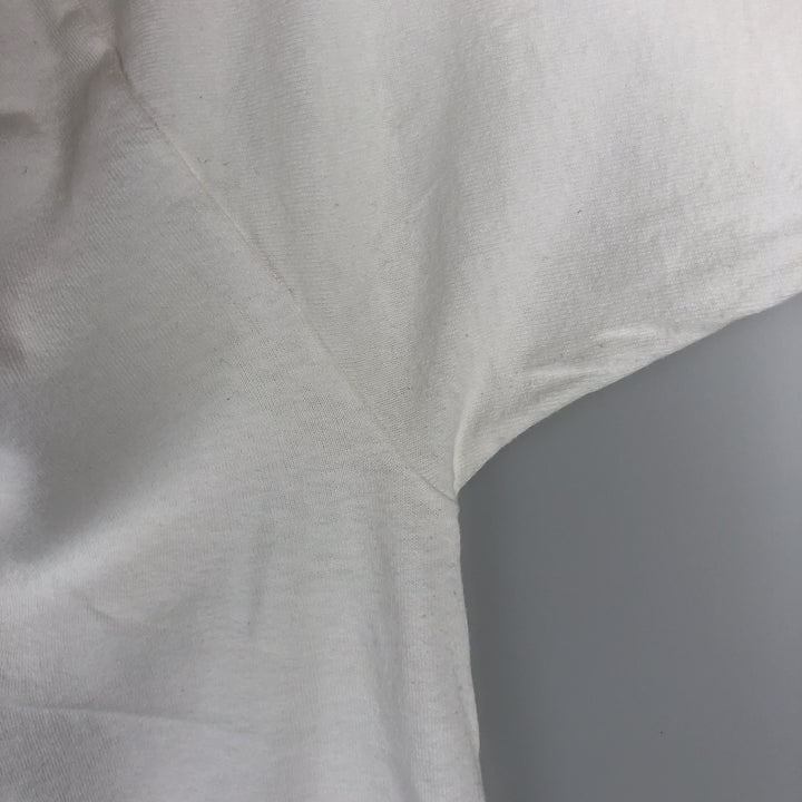 Jansport College T-shirt, Men's Size L (approx.), Vintage unclear white type Vintage Second Hand