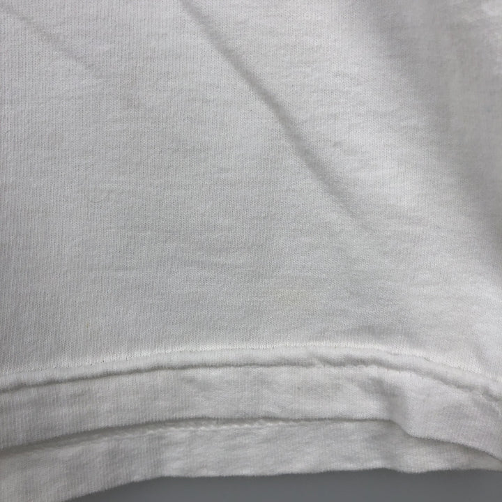 Jansport College T-shirt, Men's Size L (approx.), Vintage unclear white type Vintage Second Hand