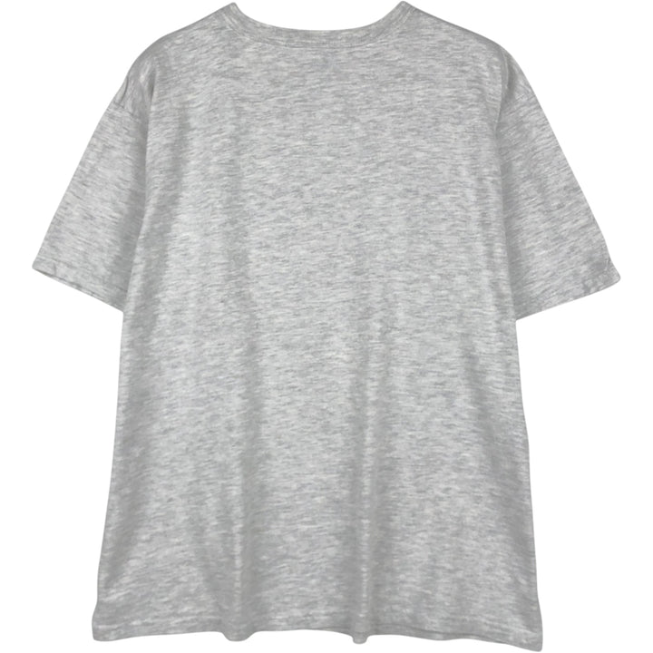Champion Authentic Athletic Apple University of Michigan College T-Shirt, Men's Size L (approx.), Vintage cotton gray type Vintage Second Hand