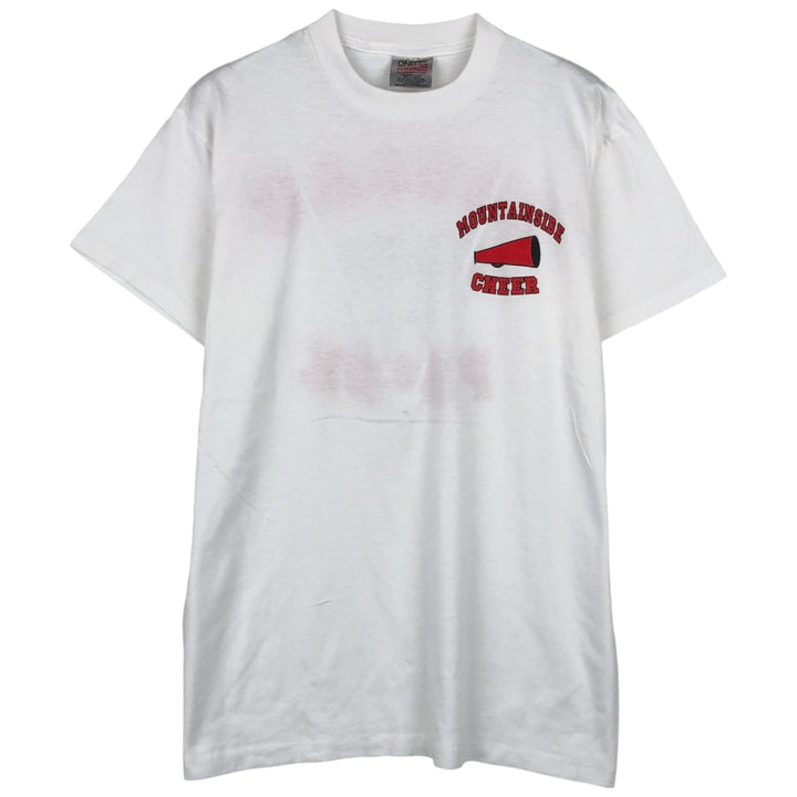 90'S ONEITA POWER-T College T-Shirt, Men's Size M (Equivalent), Vintage cotton white type Vintage Second Hand