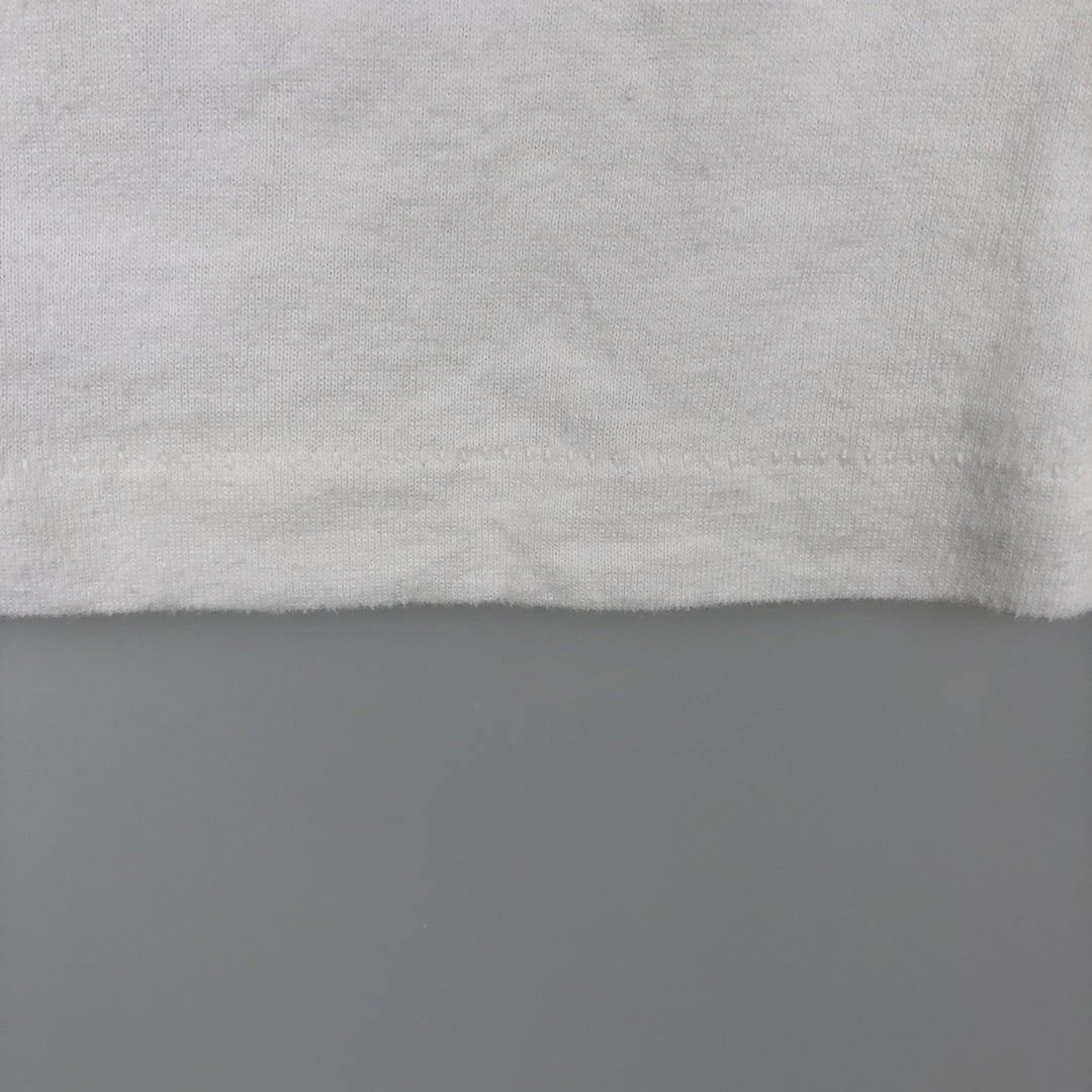90'S ONEITA POWER-T College T-Shirt, Men's Size M (Equivalent), Vintage cotton white type Vintage Second Hand