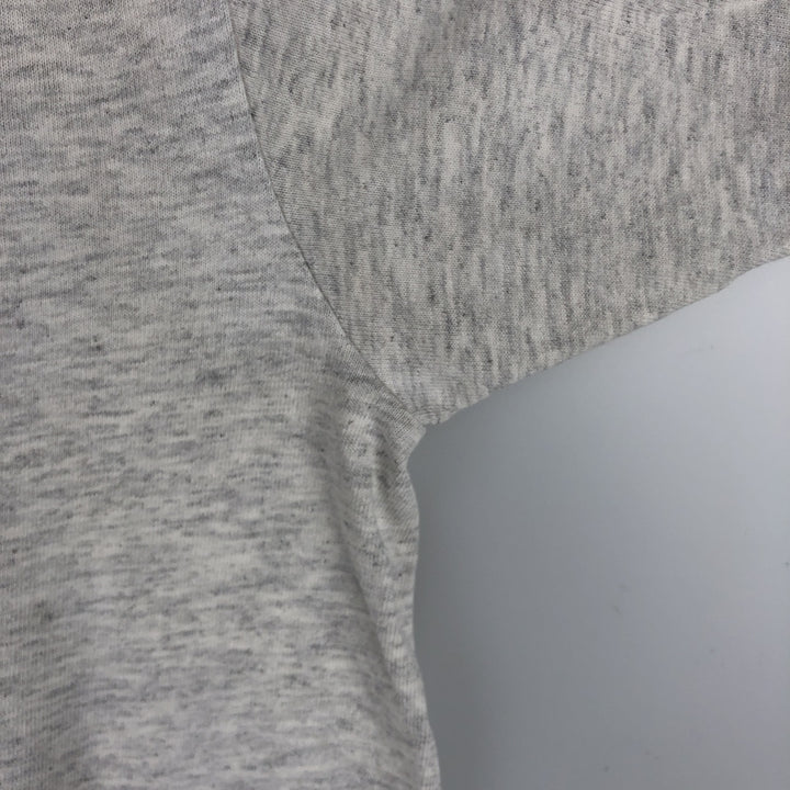 90'S Hanes Heavyweight Triple Print College T-Shirt, Men's Size L (Equivalent), Vintage cotton gray type Vintage Second Hand