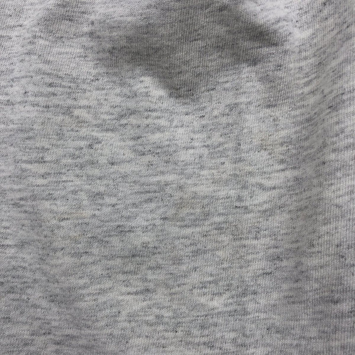 90'S Hanes Heavyweight Triple Print College T-Shirt, Men's Size L (Equivalent), Vintage cotton gray type Vintage Second Hand