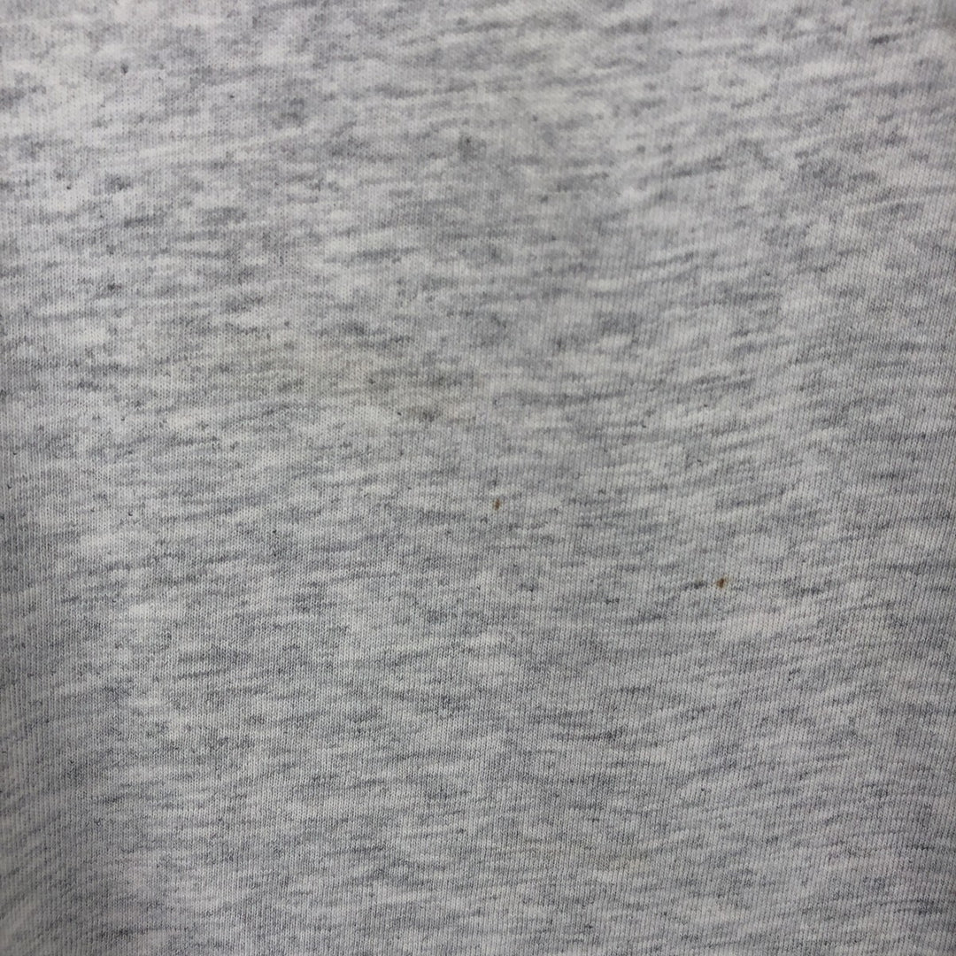 90'S Hanes Heavyweight Triple Print College T-Shirt, Men's Size L (Equivalent), Vintage cotton gray type Vintage Second Hand