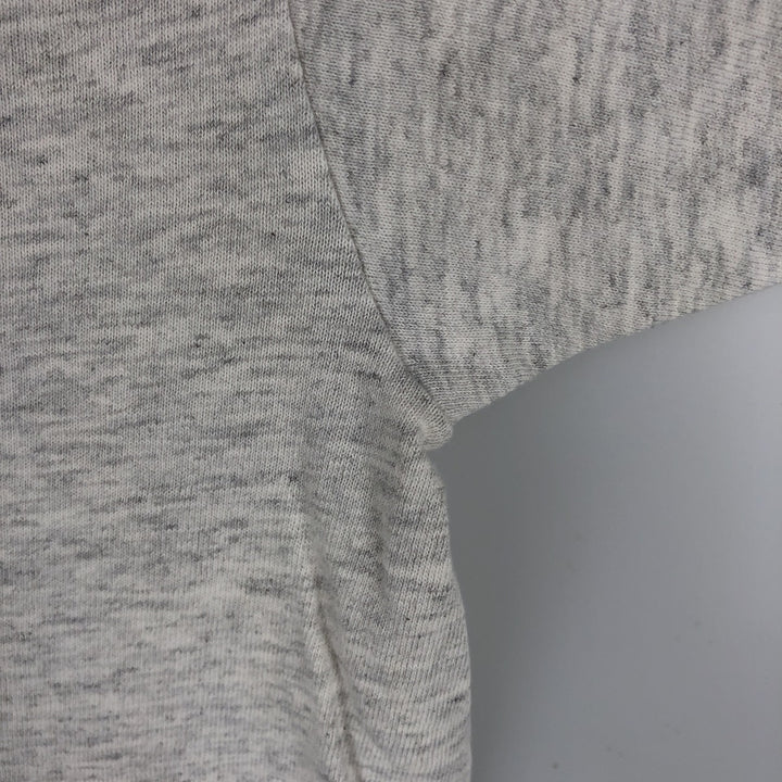 90'S Hanes Heavyweight Triple Print College T-Shirt, Men's Size L (Equivalent), Vintage cotton gray type Vintage Second Hand