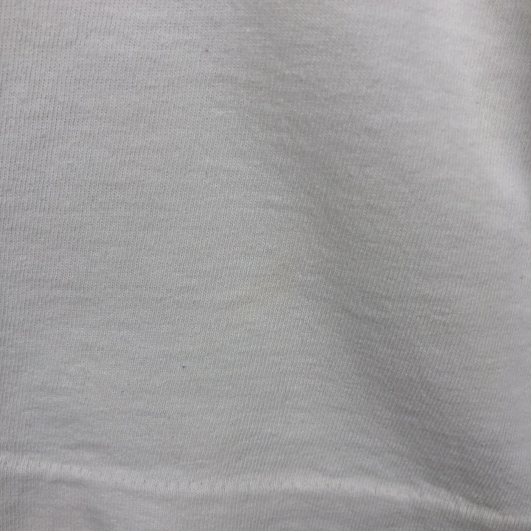 90'S Fruit of the Loom Eagle Pattern College T-Shirt, Made in USA, Men's Size L (approx.), Vintage cotton white type Vintage Second Hand