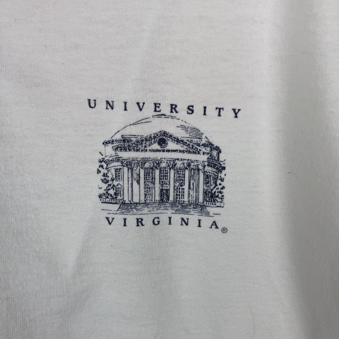 90'S Fruit of the Loom College T-Shirt, XL, Vintage cotton white type Vintage Second Hand