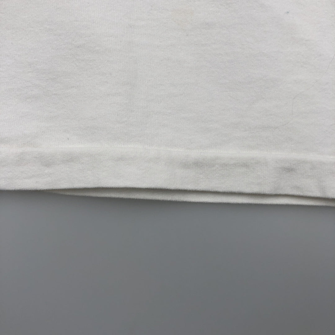90'S Fruit of the Loom College T-Shirt, XL, Vintage cotton white type Vintage Second Hand