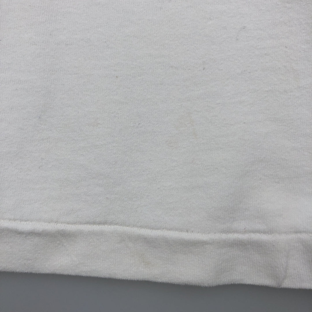 90'S Fruit of the Loom College T-Shirt, XL, Vintage cotton white type Vintage Second Hand