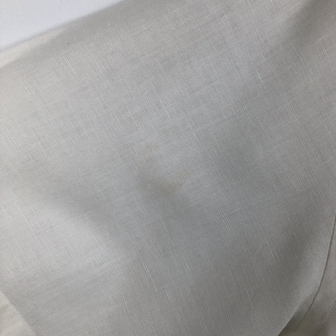Lacoste short-sleeved open-collar cotton shirt, men's size L (approx.) cotton white type Vintage Second Hand
