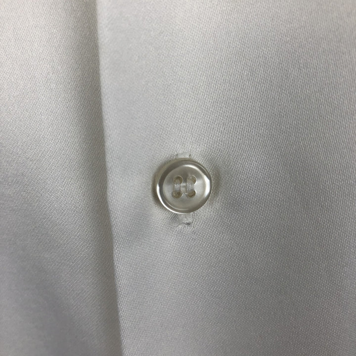 Chic Elegant Short-Sleeve Open-Collar Mexican Shirt, Cuban Shirt, Boxy Shirt, Men's Size L (approx.) polyester white type Vintage Second Hand