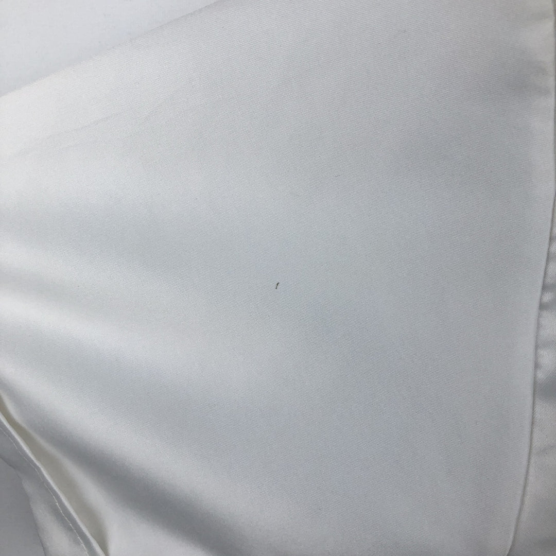 Chic Elegant Short-Sleeve Open-Collar Mexican Shirt, Cuban Shirt, Boxy Shirt, Men's Size L (approx.) polyester white type Vintage Second Hand