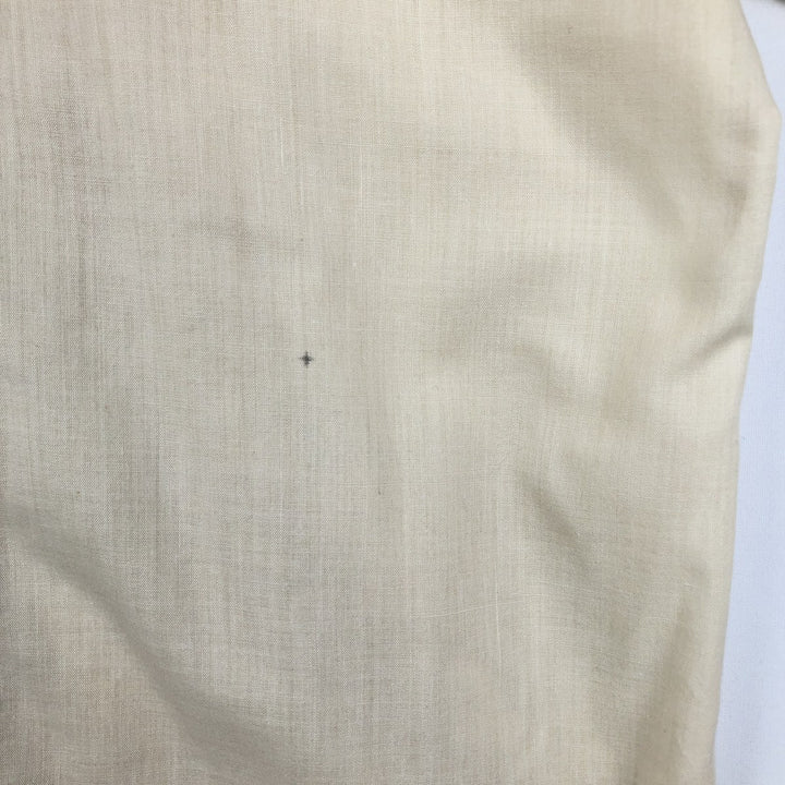 Anthony SPORT Short-Sleeve Open-Collar Mexican Shirt, Cuban Shirt, Boxy Shirt, Men's Size M unclear Beige type Vintage Second Hand