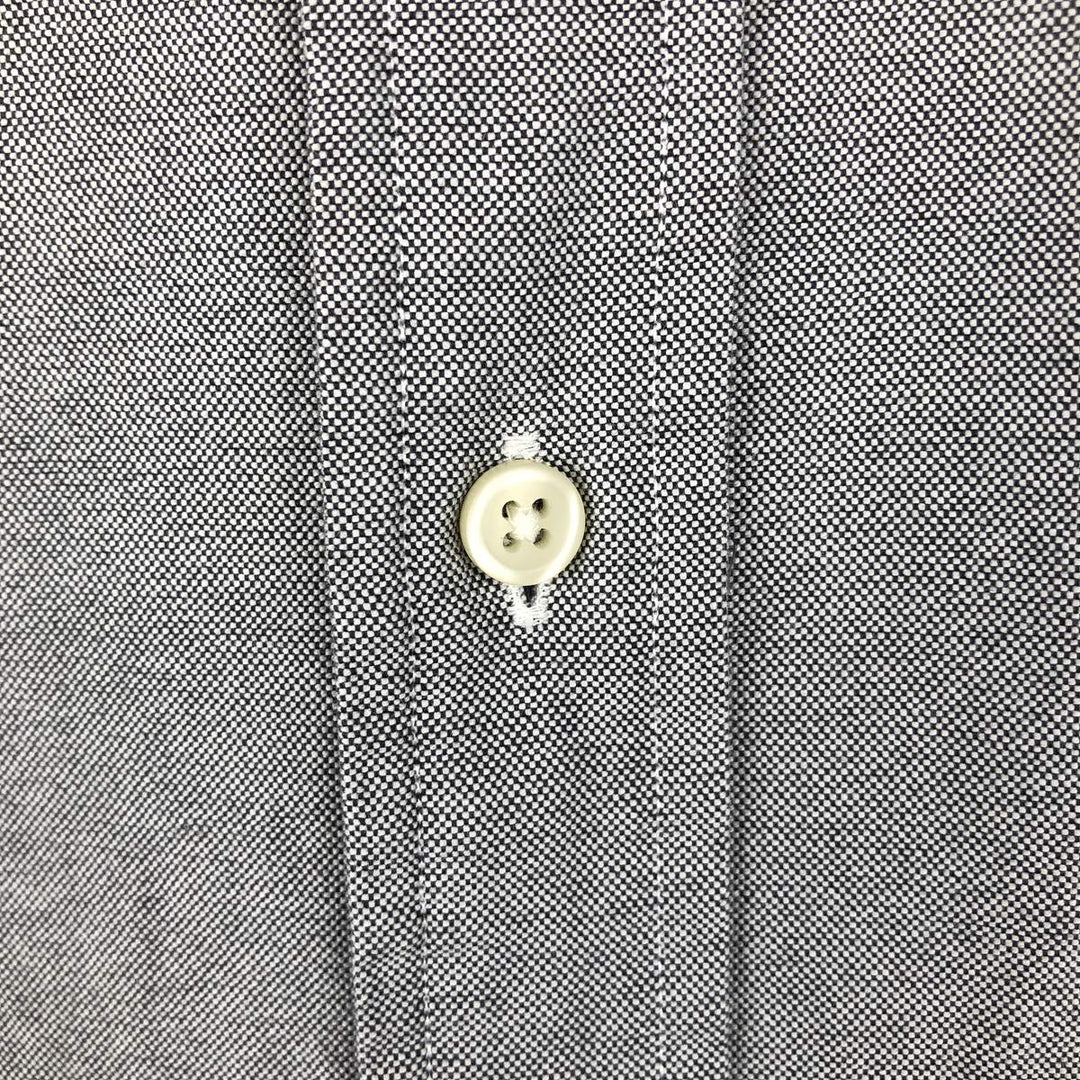 Ralph Lauren POLO RALPH LAUREN CLASSIC FIT Short-Sleeve Button-Down Shirt, Men's Size XL (approx.) cotton gray type Vintage Second Hand