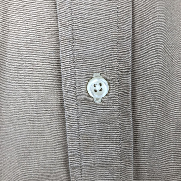 Ralph Lauren BLAKE short sleeve button down shirt, men's size M cotton Beige type Vintage Second Hand