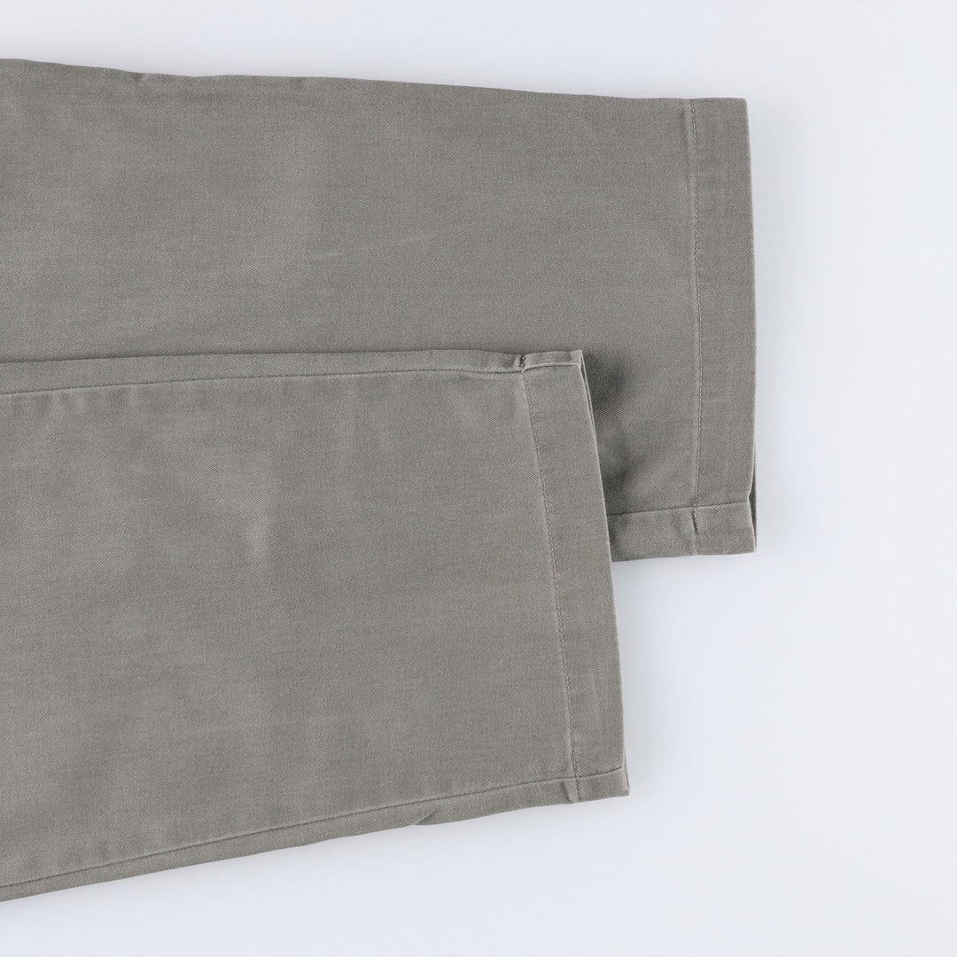 Ralph Lauren POLO RALPH LAUREN ANDREW PANT Two-pleat chino pants Men's size W32 cotton Khaki type brown Vintage Second Hand