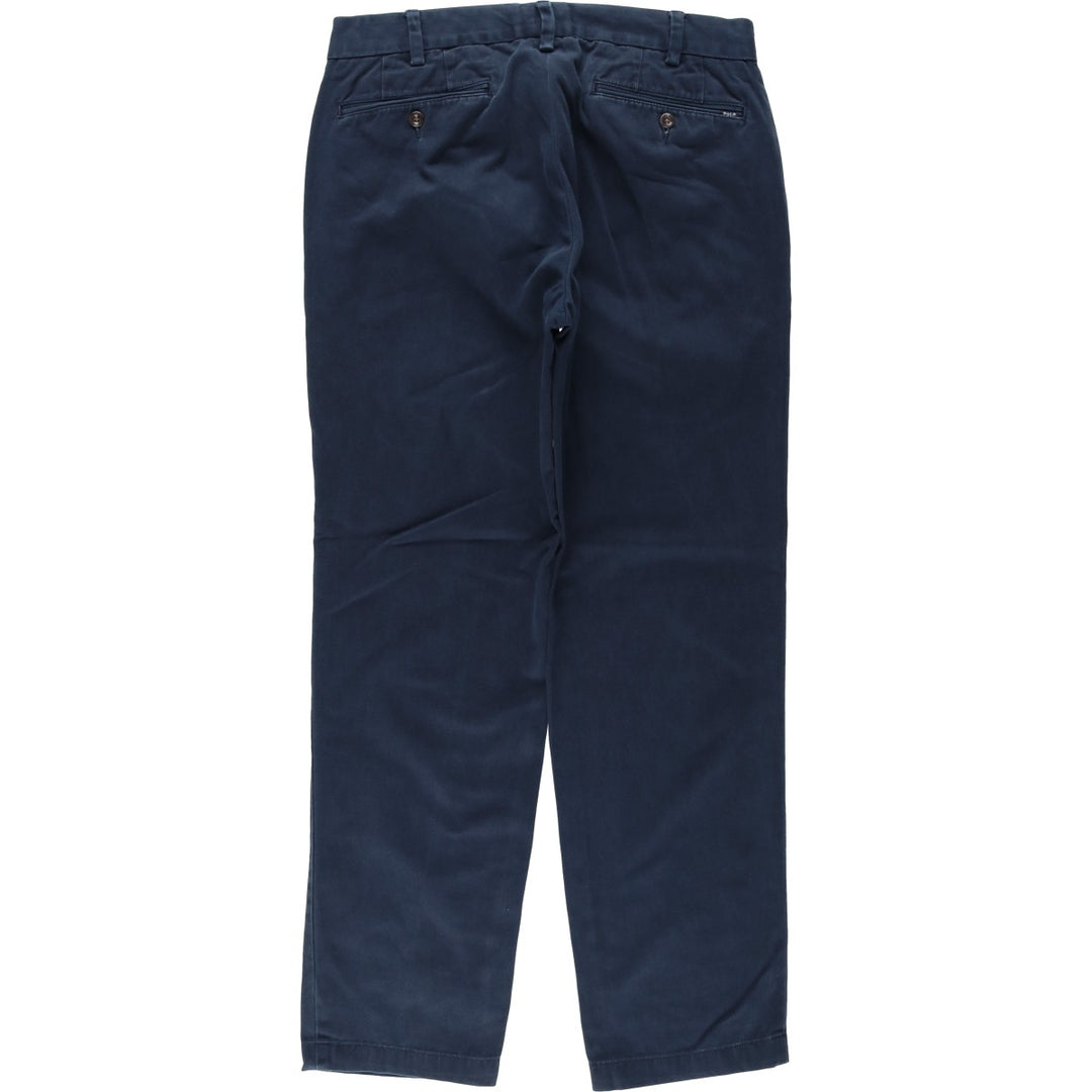 Ralph Lauren POLO by Ralph Lauren Men's Chino Pants, Size W31 cotton navy blue type Vintage Second Hand