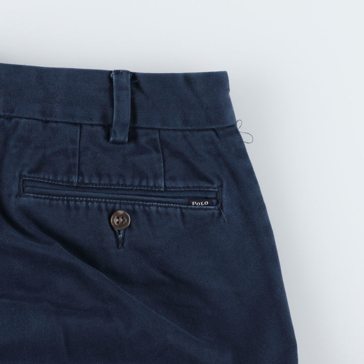 Ralph Lauren POLO by Ralph Lauren Men's Chino Pants, Size W31 cotton navy blue type Vintage Second Hand