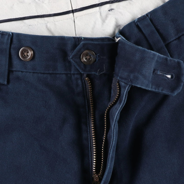Ralph Lauren POLO by Ralph Lauren Men's Chino Pants, Size W31 cotton navy blue type Vintage Second Hand
