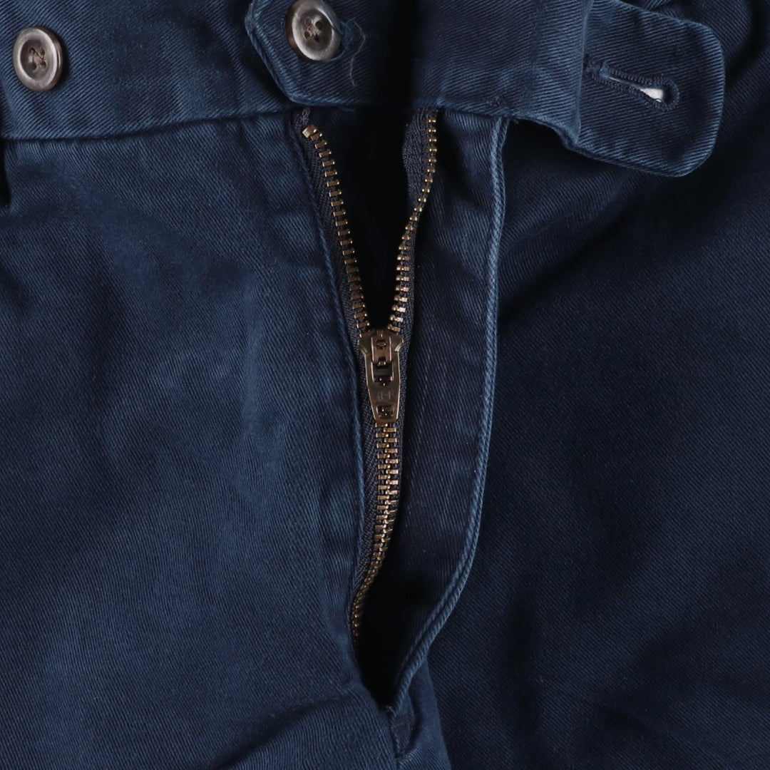 Ralph Lauren POLO by Ralph Lauren Men's Chino Pants, Size W31 cotton navy blue type Vintage Second Hand
