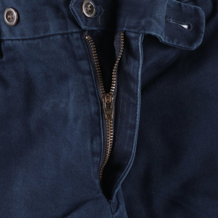 Ralph Lauren POLO by Ralph Lauren Men's Chino Pants, Size W31 cotton navy blue type Vintage Second Hand