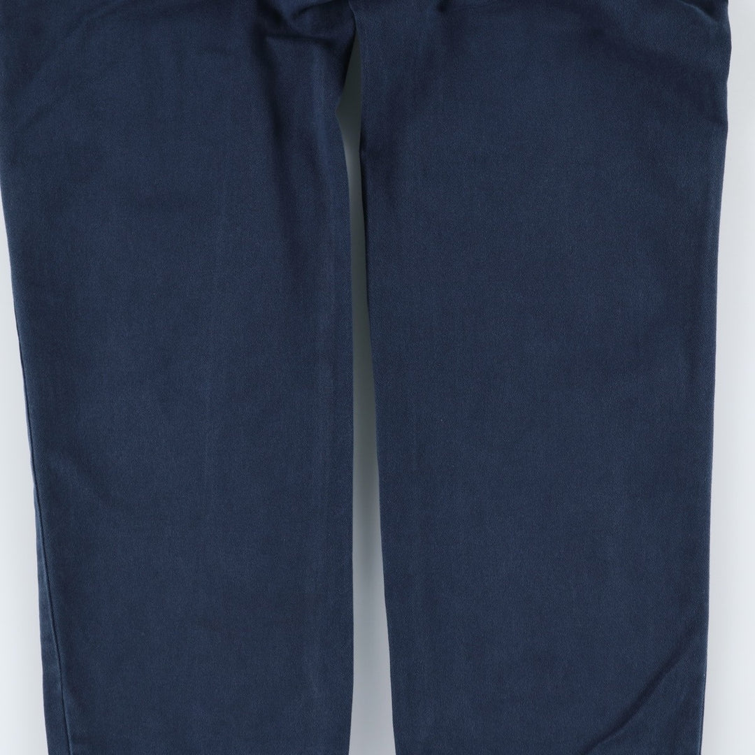 Ralph Lauren POLO by Ralph Lauren Men's Chino Pants, Size W31 cotton navy blue type Vintage Second Hand