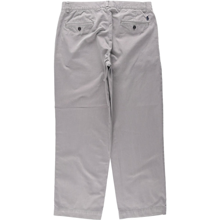 Ralph Lauren POLO by Ralph Lauren PRESTON PANT, Men's Chino Pants, Size W33 cotton gray type Vintage Second Hand