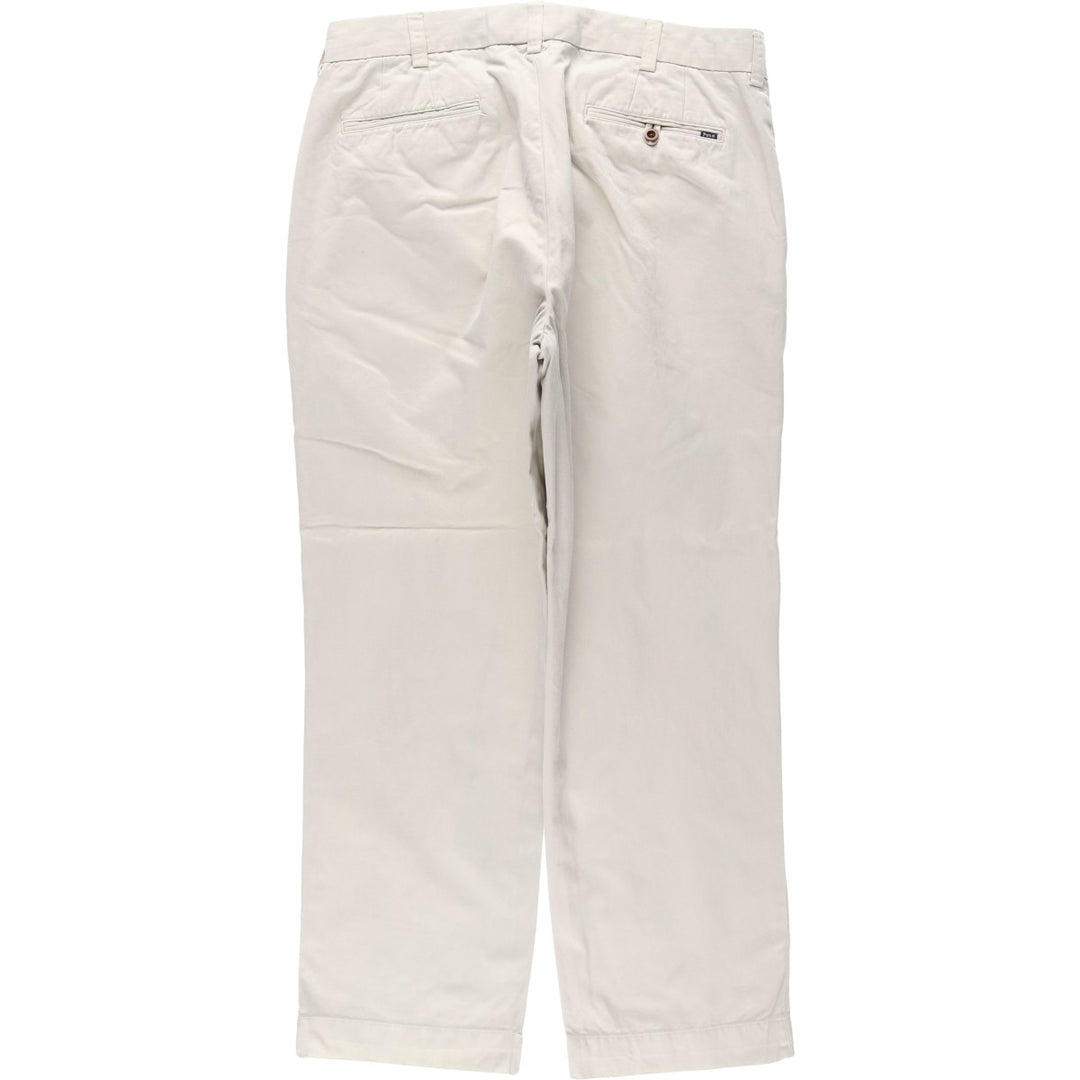 Ralph Lauren POLO by Ralph Lauren SUFFIELD FIT Men's W36 (approx.) cotton ivory Vintage Second Hand